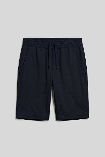 TOMMY LIFE Pantaloni scurți pentru bărbați, albastru marin, respirabili, cu c...