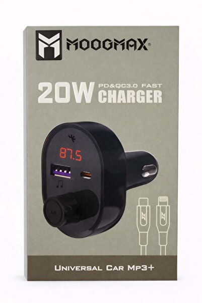 MOOGMAX – MP3 + Car Charger 20W