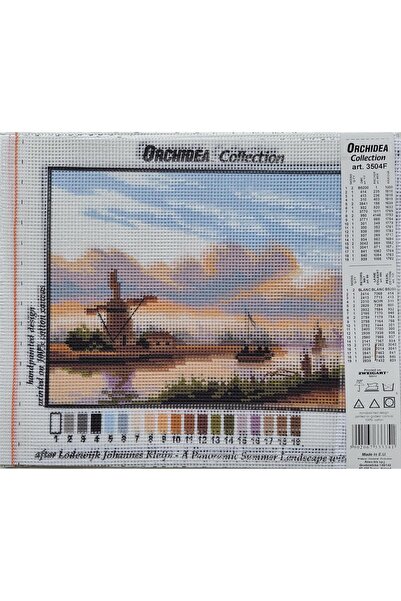 Orchidea Tapiserie 3504F 18x24