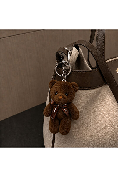 betüslesin Plush Teddy Bear Keychain 12 cm - with 7 Color Options