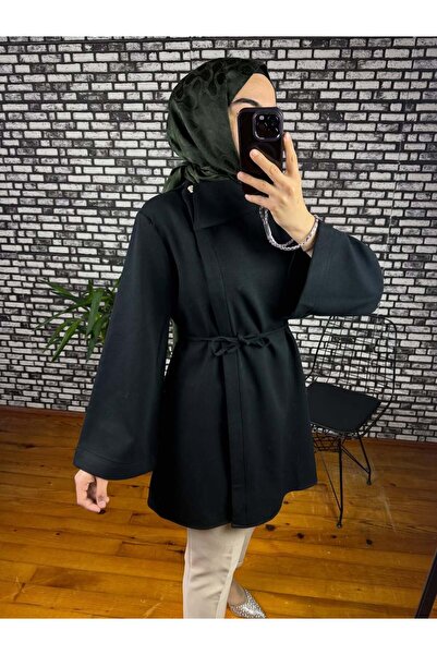 NURİVASTORE Dora ceket bağlama detaylı