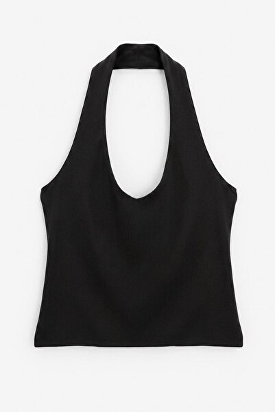 BSL Boyundan Bağlı Crop Top