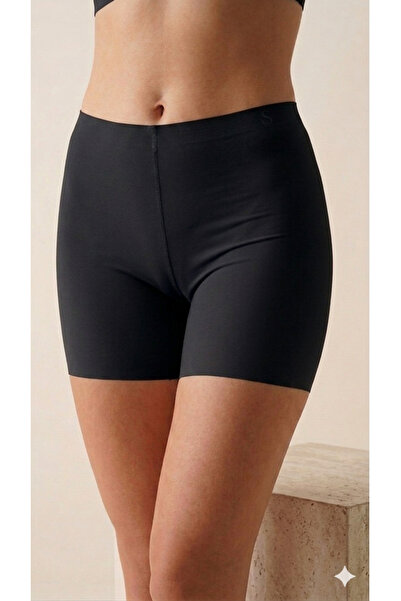 LİZA İÇ GİYİM Laser Cut Anti-Slip Silicone Texture Boxer Corset