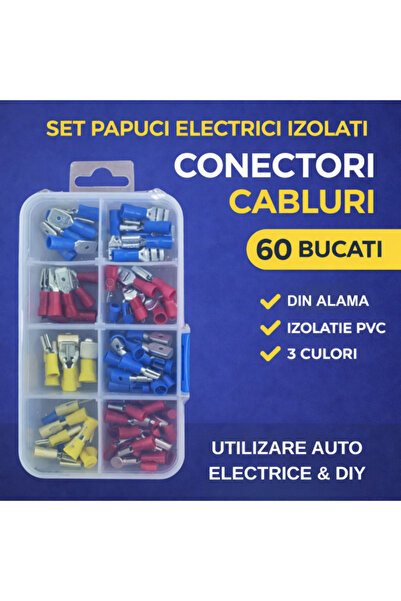 PARADOX SINCE 1992 Set of 60 Insulated Electric Connectors
