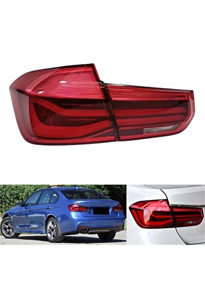 X POWER TUNİNG BMW F30 2014-2015-2016 KIRMIZI LCİ LEDLİ ARKA STOP LAMBASI