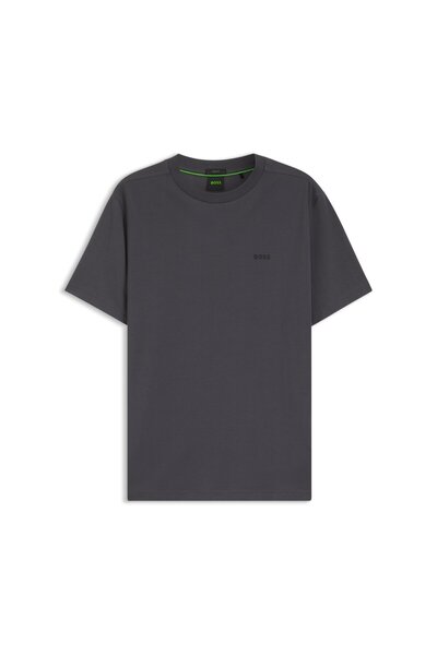 BOSS Logo Detaylı Esnek Pamuk T-shirt