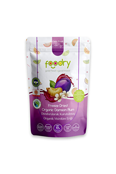 Foodry Dondurularak Kurutulmuş Mürdüm Eriği - Freeze Dry Mürdüm Eriği 17g | K...