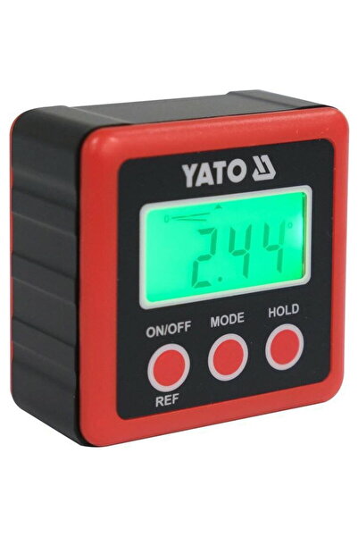 yato Nivela digitala, Aluminiu, Negru/Rosu