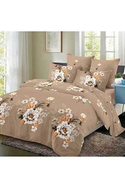 Patul Bubmac Finet Linen, Sulphur, Double Bed, 2 Persons, 6 Pieces