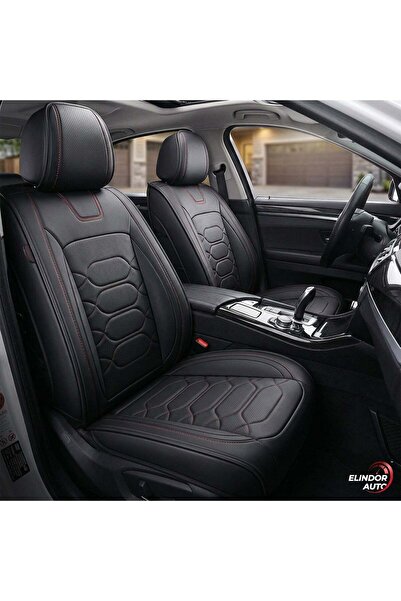 Elindor Set of 2 Elindor® Universal Car Seat Covers, 360° Coverage, Front Sea...