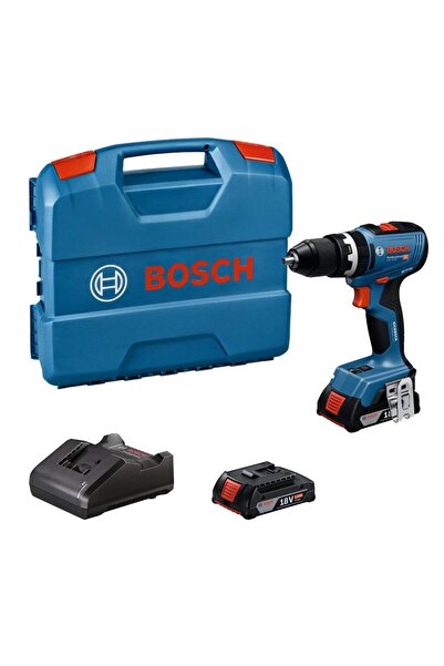 Bosch GSB 18V-65 2x2 Ah Akülü Darbeli Matkap 06019N3100