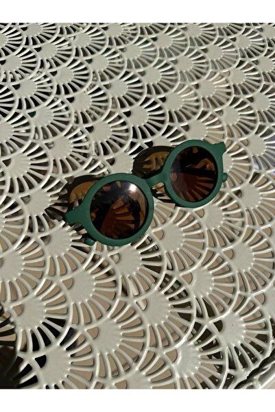 Motebarn Wear Unisex Children's Black Matte Body Round Frame Sunglasses (with...