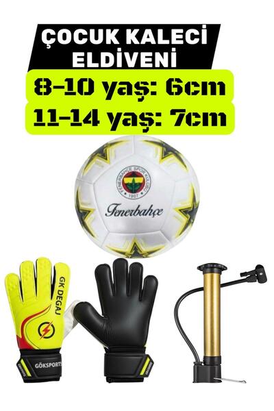 CAN SPORTS FB Lisanslı Orjinal Futbol Topu Yeni Sezon 430 Gram Çocuk Kaleci E...