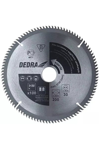 DEDRA EXIM Carbide Circular Saw Blades for Aluminum 205X100X3