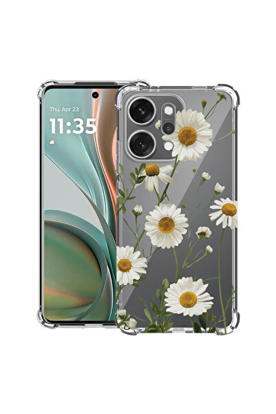 bestcase Husă Antișoc pentru OPPO Reno14, Florală - Margarete, 2052057 AS 2032