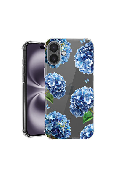 bestcase Husă Antișoc pentru Apple iPhone 16, Florală - Hortensie Drăguță, 18...