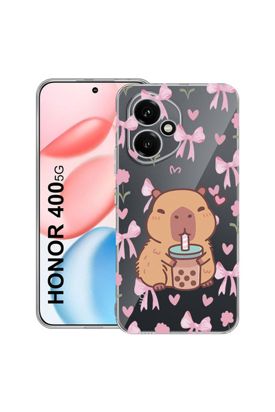 bestcase Husă Antișoc pentru Honor 400, Desen animat drăguț cu capibara, 2041...
