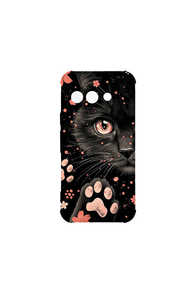bestcase Противоударен калъф за Google Pixel 9a, Черна котка, 1925008 AS 2014