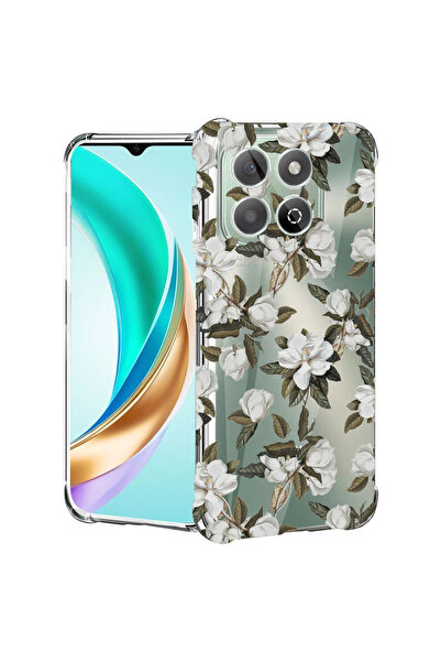 bestcase Husă Antișoc pentru Honor 400 Smart / X7d, Floral - Flori de Magnoli...