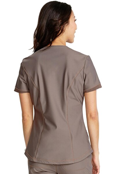 Cherokee UNIFORMS Cherokee Form CK840 Halat medical croit pentru femei, Bej fier