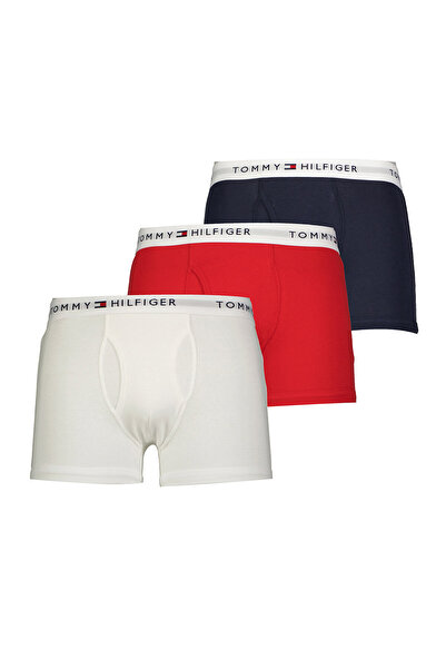 Tommy Hilfiger Erkek 3'lü Boxer 09TQ002-608