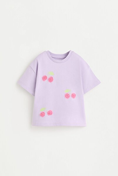 LEFTIES Kroşe aplikeli t-shirt