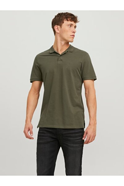 Jack & Jones Μονόχρωμο Πόλο Σερφάρι "