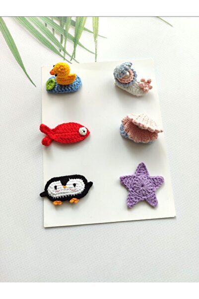 Hand Mother's Since 2024 Special Non-Slip, Non-Burning 6-Piece Baby Hair Clip...