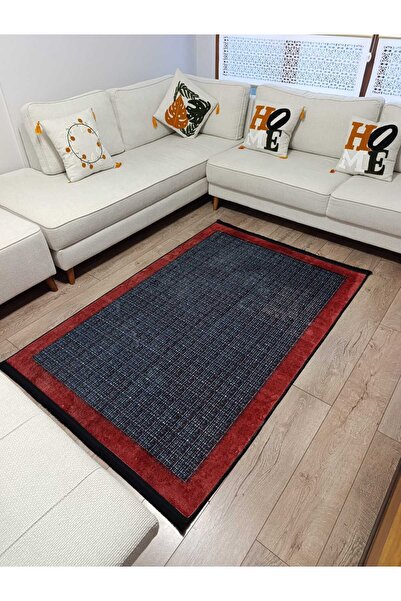ALLGELSİN Zrh Woven Base Bamboo Digital Printing Living Room Carpet Non-Slip ...