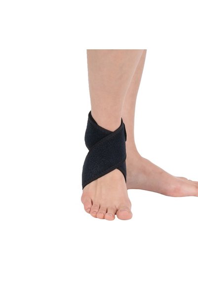 Brediawro حزام دعم مرن لحماية الكاحل للرياضيين، ضمادة فيلكرو قابلة للتعديل