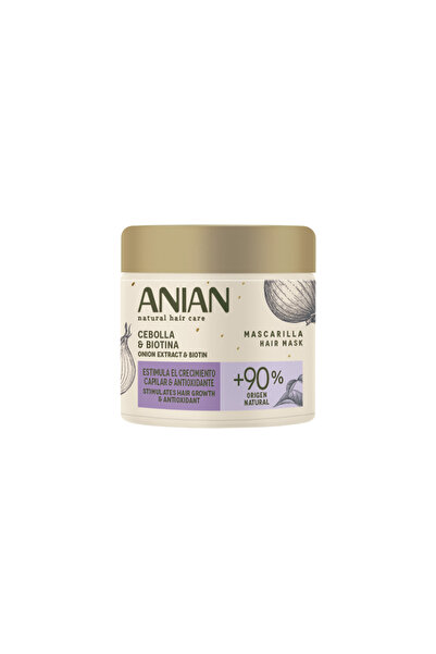 ANİAN Mască pentru păr cu Extract de Ceapă și Biotină, 350 ml