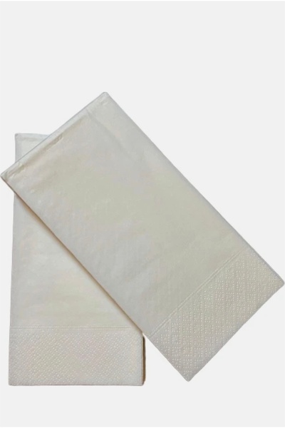 HORECABASKI 33*33 CM BASKISIZ PEÇETE ÇİFT KAT 1/8 KATLAMA 2400 ADET