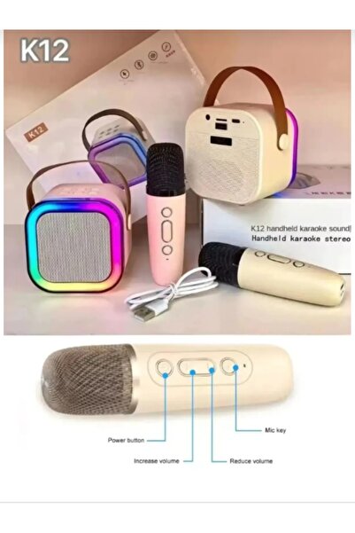 Colorful KAREOKE SOUND SYSTEM MİKROFONLU SES BOMBASI