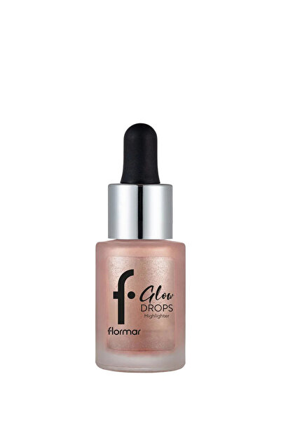 Flormar Glow Drops Doğal Mineral İçeren Damlalıklı Likit Aydınlatıcı 02 Sun Glow