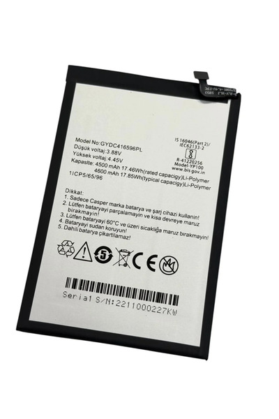 indirimplus Casper Via X30 PLUS Batarya+Montaj Seti GYDC416596PL