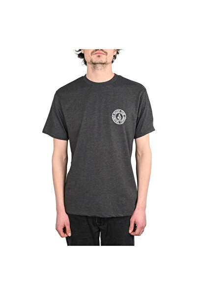 Volcom DRAIN YOU Μπλουζάκι Μαύρο Μελανζέ L