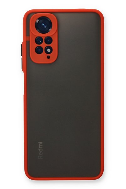 New Face Ilkeshop New Redmi Note 11S Case Montreal Silicone Cover (11251) - Red