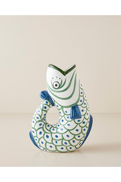 English Home Polly Seramik Vazo 25,5 cm Multicolor