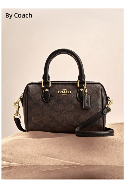 By Coach quilted leather shoulder bag Crossbody bag Handbag Messager Bag