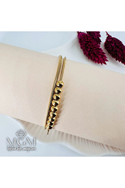 EASERA TİCARET Steel Bracelets 17+5 cm Extension - Kbl0120
