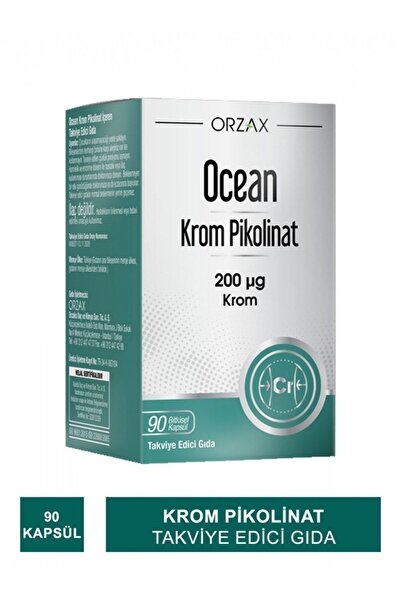 Orzax Ocean Chrome Picolinate 90 Capsules