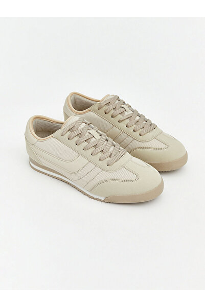 LC Waikiki Nevavm Suede Look Women's Sneaker with a Difference