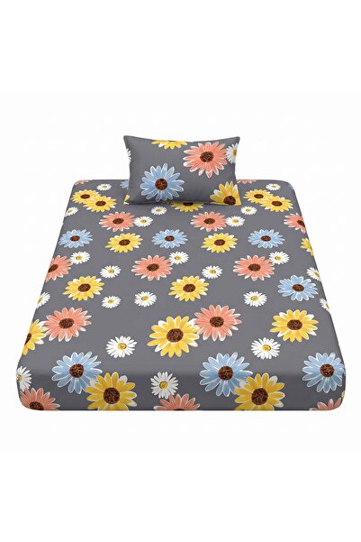 Sister 2PCS Bedding Set Twin/Single Size – Soft Fitted Sheet and Pillowcase S...