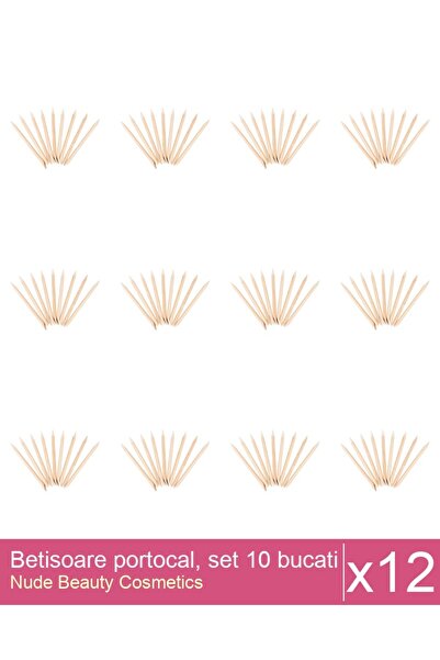 Makeup Set 12x Betisoare portocal, set 10 bucati