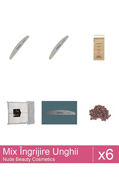 Makeup Set Mix 6 produse Ingrijire Unghii: Pungi sterilizare instrumentar Fac...