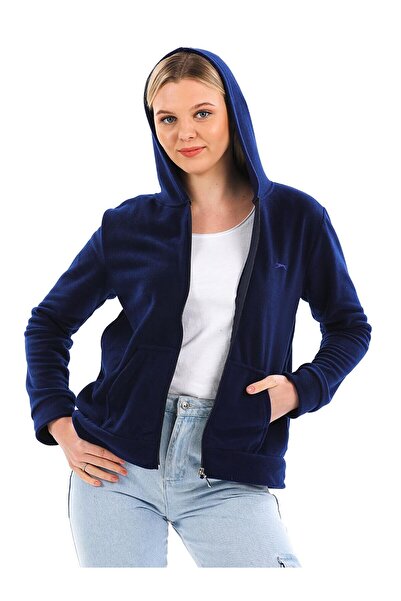 LC Waikiki Nevavm Farkıyla Sofal I Women's Fleece Sweatshirt Navy Blue