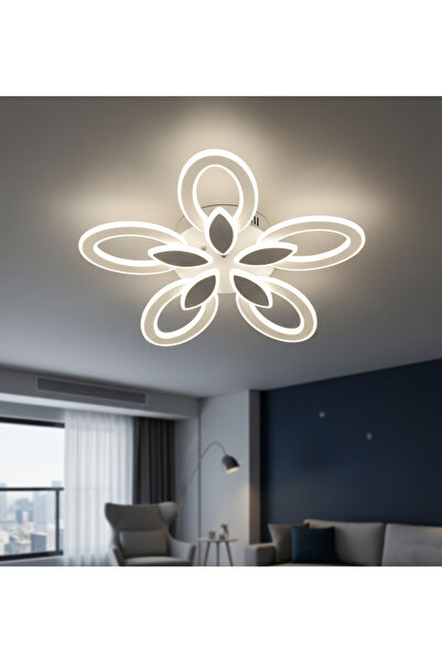 DELIGHT LUSTRA LED IRIS 140W CU 5 BRATE 3 CULORI+IR