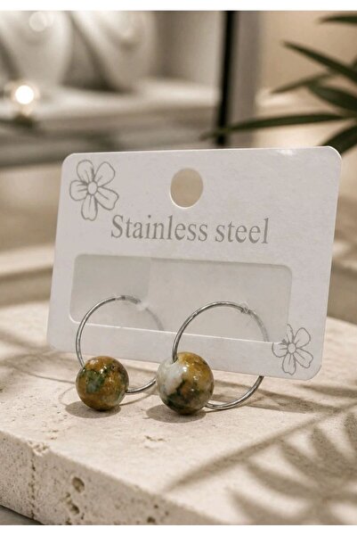 Monalisa Home Colorful Natural Stone Beaded Earrings