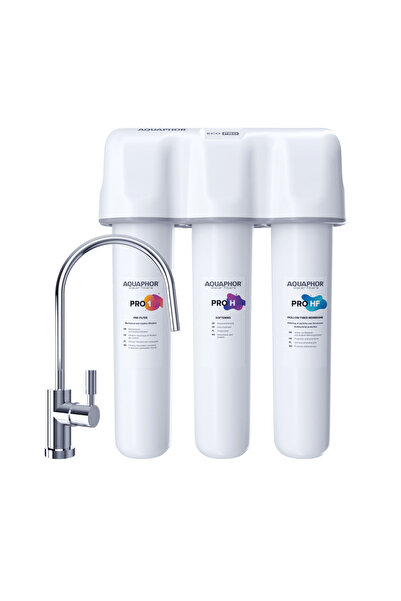 Aquaphor Crystal H PRO Τριπλό Σύστημα Φίλτρανσης Κάτω Πάγκου με Βρυσάκι PRO1,...