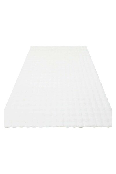 halinet Halı.Net White Modern Washable Non-Slip Living Room Carpet Eco-Sandy-...